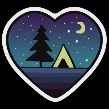 Life Outside Sticker Company - Heart Night Camping Sticker Life Outside Sticker Company - Heart Night Camping Sticker -BIG BEAR GEAR SHOP 100251 370x 041a9419 2cac 41cb 90d0 9ba5b0414a75