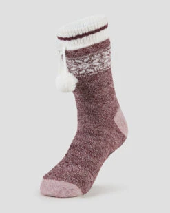 Terramar -Slipper Sock Assorted O/S -BIG BEAR GEAR SHOP 10891 682 dusty berry WEB 01 720x 1eaec8df be00 459c b2d8 245c3b5e8008