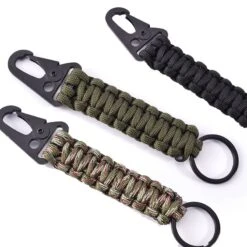 SURVIVAL KEYCHAIN W/ TINDER CORD