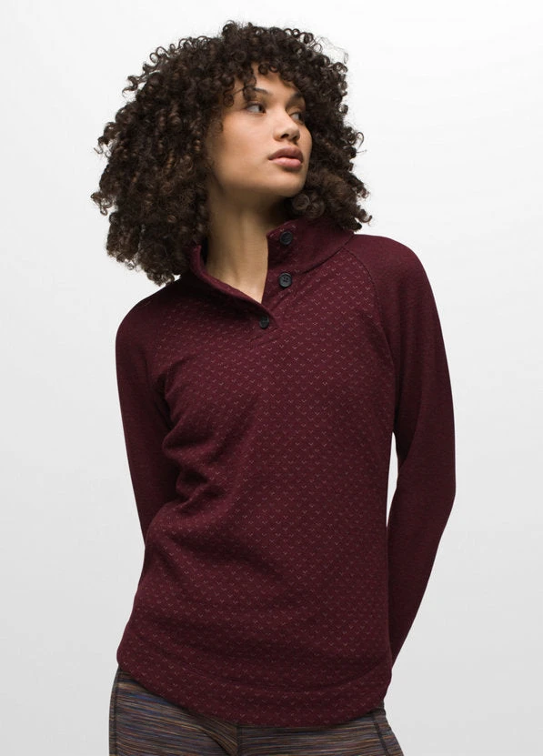 prAna - Women's Frozen Falls Sweater PrAna - Women's Frozen Falls Sweater -BIG BEAR GEAR SHOP 1966781 MULBERRY