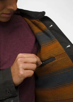 PrAna - Men's Grover Canvas Jacket 3 PrAna - Men's Grover Canvas Jacket -BIG BEAR GEAR SHOP 2066181 DARKIRON ALT 5