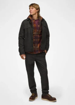 PrAna - Men's Grover Canvas Jacket 4 PrAna - Men's Grover Canvas Jacket -BIG BEAR GEAR SHOP 2066181 DARKIRON ALT 8
