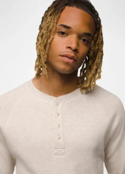 PrAna - Men's Touchstone Henley -BIG BEAR GEAR SHOP 2066321 OATMEALHEATHER ALT 5