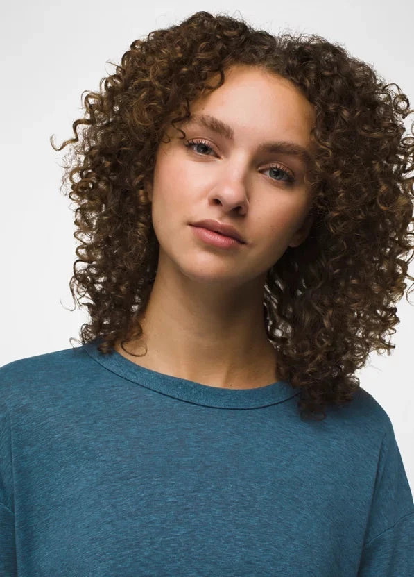 prAna - Women's Cozy Up Long Sleeve Crew PrAna - Women's Cozy Up Long Sleeve Crew -BIG BEAR GEAR SHOP 2066401 HIGHTIDEHEATHER ALT 5