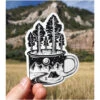 Sticker Art - Camp Cup Mountains