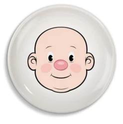 Fred - Food Face Ceramic Activity Plate