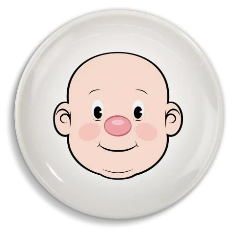 Fred - Food Face Ceramic Activity Plate Fred - Food Face Ceramic Activity Plate -BIG BEAR GEAR SHOP 8be863bd5bf04c9b584c4ee83f947239e9ef4aeb