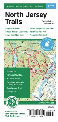 NY-NJ TC Map - North NJ Highlands Trail