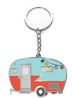 Wilcor - Vintage Camper Keychain, Assorted