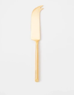 Matte Gold Cheese Knife