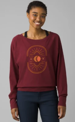 PrAna: Women's Organic Graphic Long Sleeve