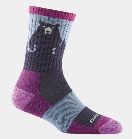 Darn Tough - Women's Bear Town Micro Crew Lightweight Hiking Sock Darn Tough - Women's Bear Town Micro Crew Lightweight Hiking Sock -BIG BEAR GEAR SHOP Capture cbec0073 5809 47ed 9bb0 1b52c22fb4b9
