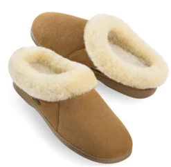 Acorn: Women's Shearling Collar Slippers
