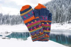 Artesania - Text Mitten -BIG BEAR GEAR SHOP HM004 1