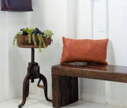 Leather Lumbar Pillow 14X20 Lifetime Leather