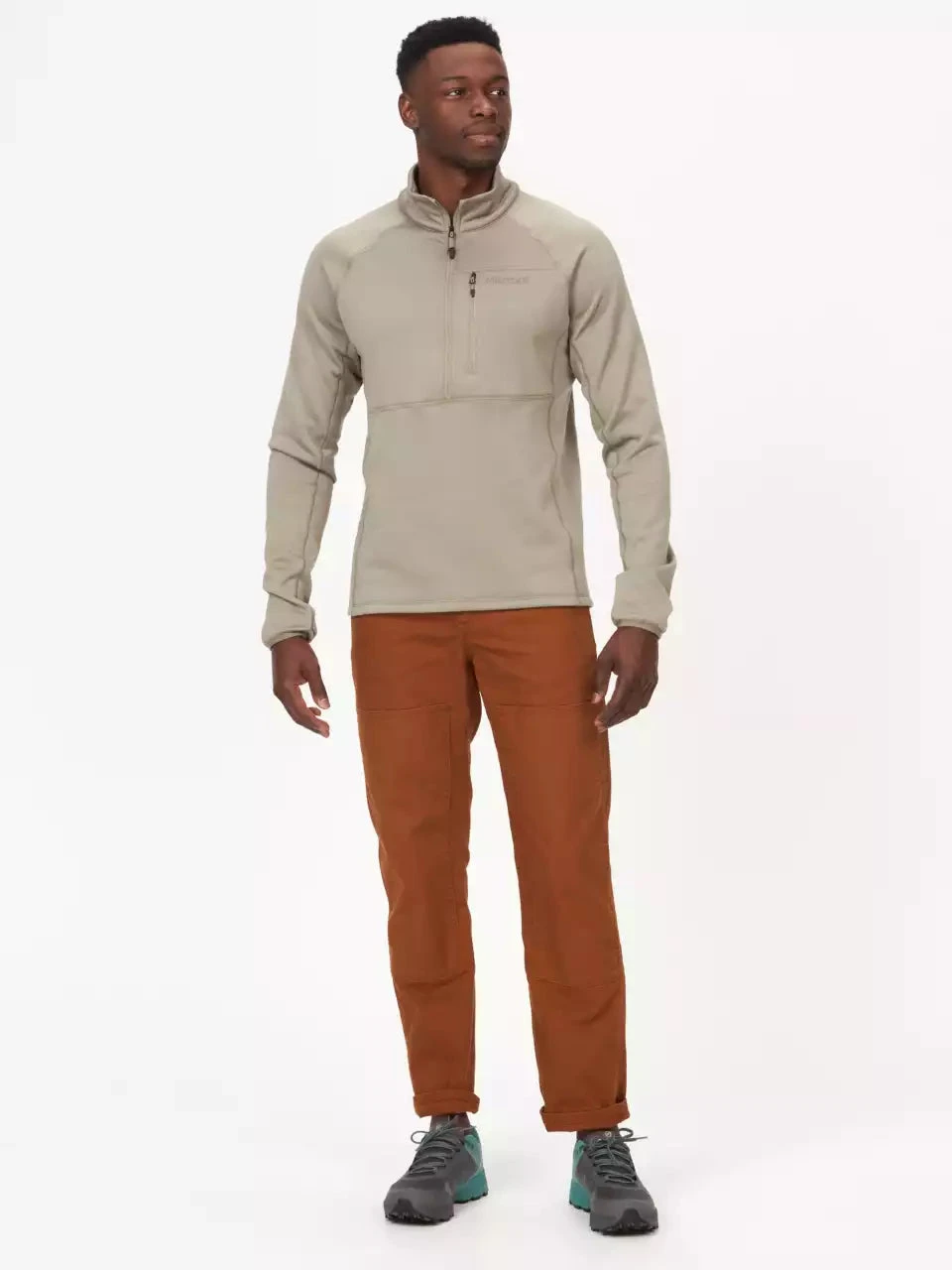 Marmot - Men's Olden Polartec 1/2-zip Jacket Marmot - Men's Olden Polartec 1/2-zip Jacket -BIG BEAR GEAR SHOP M13183 21543 S03 F23