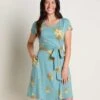 Toad & Co - Women's Cue Wrap Short Sleeve Dress