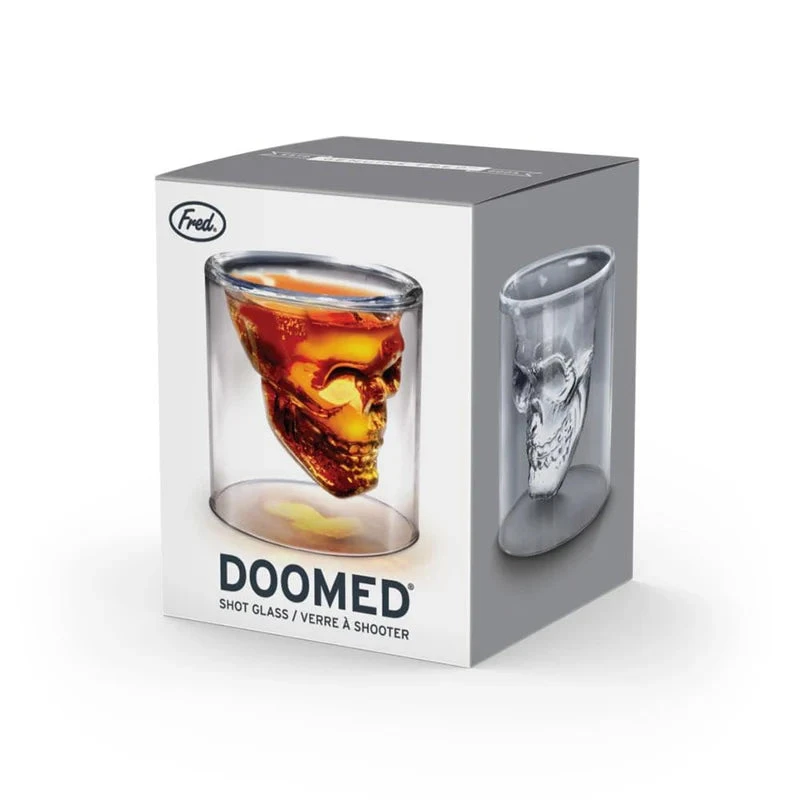 Fred - Doomed Skull Shot Glass Fred - Doomed Skull Shot Glass -BIG BEAR GEAR SHOP doomed DOOM 3