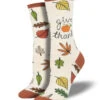 Socksmith - Give Thanks - Ivory Heather